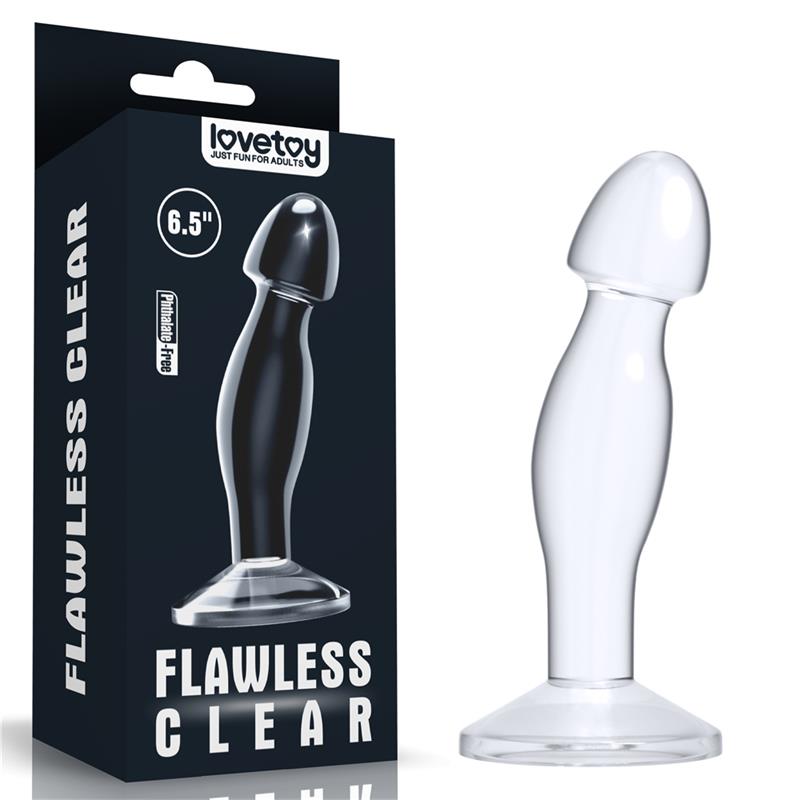 Plug Anal Flawless Clear 6.5 Transparente - Imagen 3