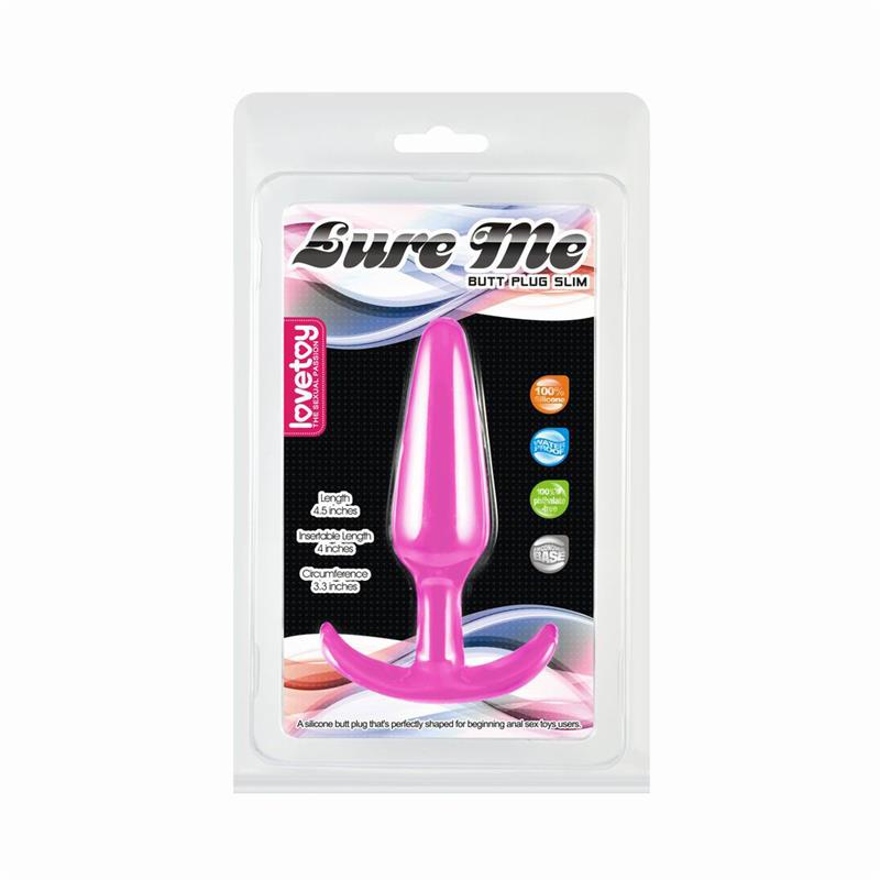 Plug Anal Lure Me Talla S Rosa - Imagen 5