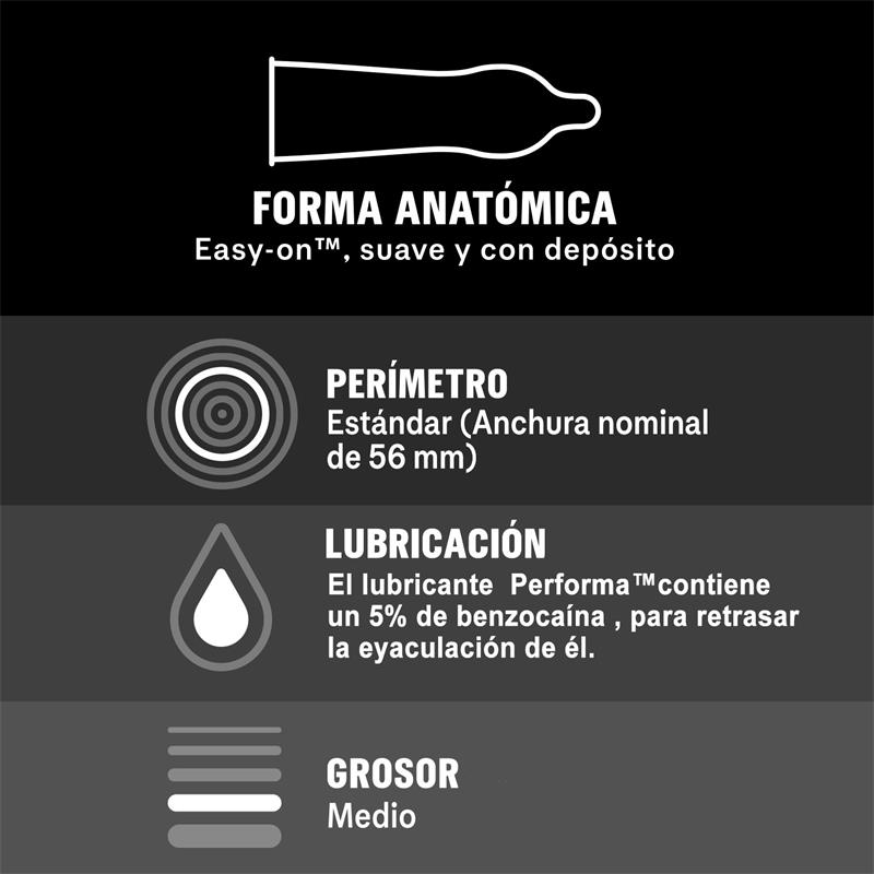 Preservativos Placer Prolongado 12ud - Imagen 4