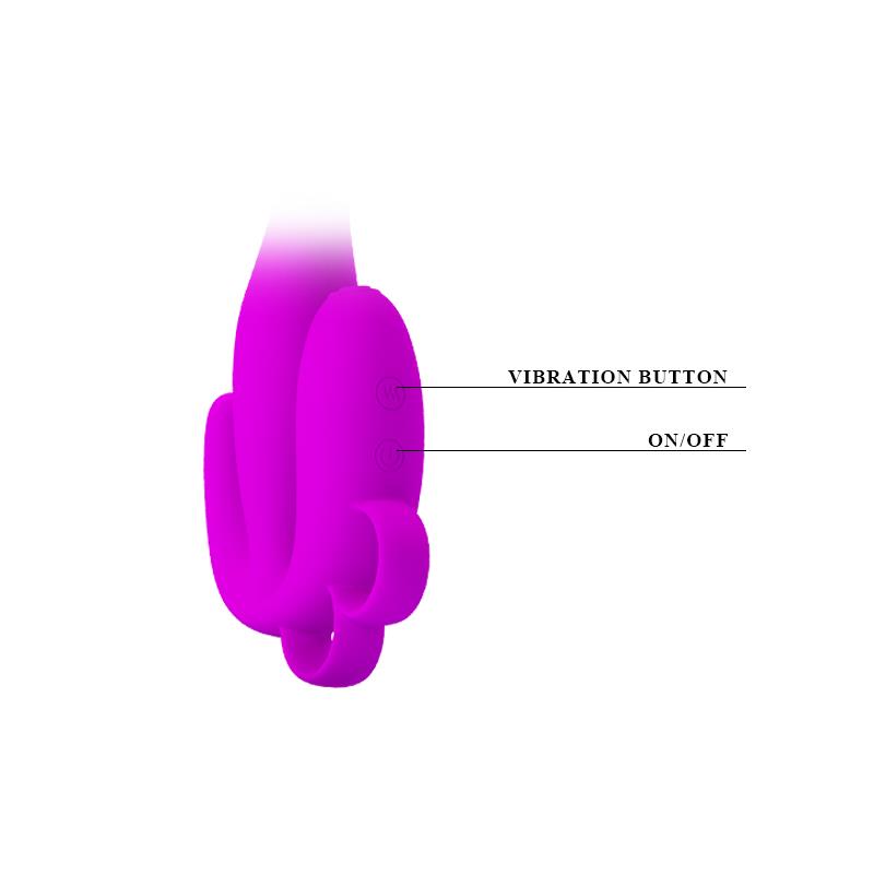 Pretty Love Plug Anal Flowery Color Púrpura - Imagen 4