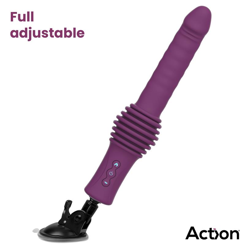 Roxer Sex Machine con Vibración, Thrusting, Efecto Calor y Control Remoto - Imagen 7