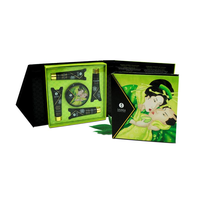 Shunga Kit Secretos de una Geisha Té Verde - Imagen 4