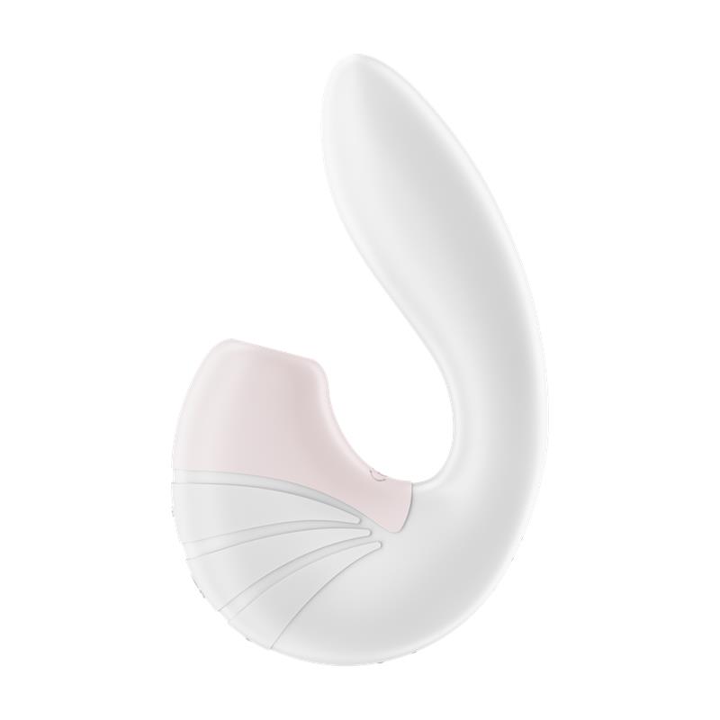 Supernova Succionador y Vibrador Súper Flexible USB Blanco - Imagen 3