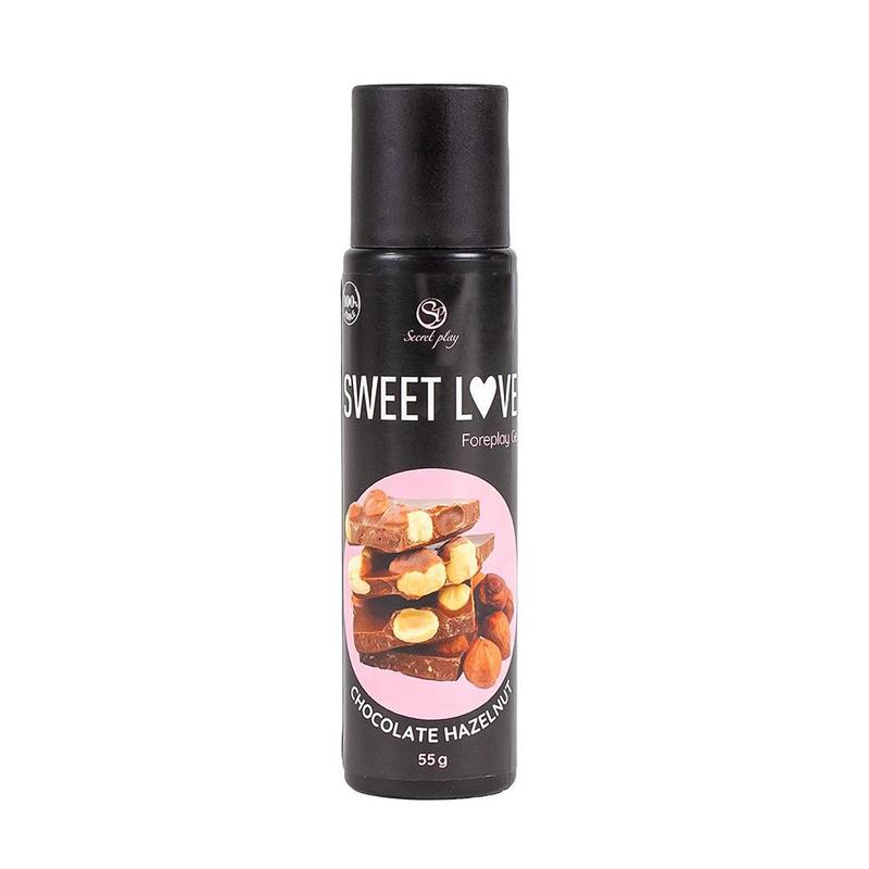 Sweet Love Lubricante Chocolate & Avellanas 60 ml - Imagen 3