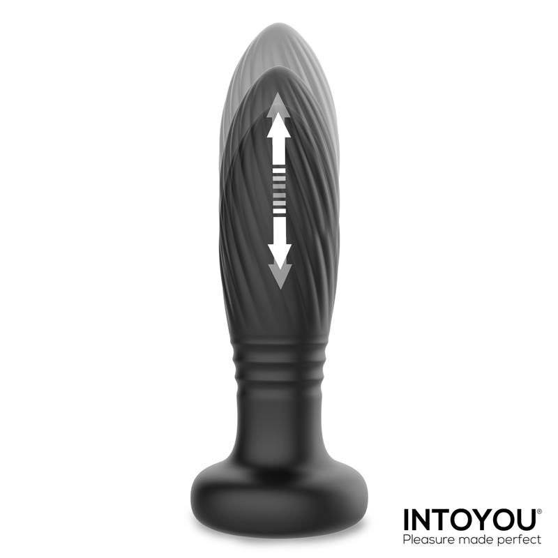 Tainy Plug Anal con Thrusting y Luces Led con Control Remoto - Imagen 3