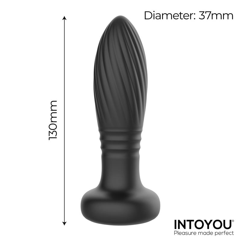 Tainy Plug Anal con Thrusting y Luces Led con Control Remoto - Imagen 9