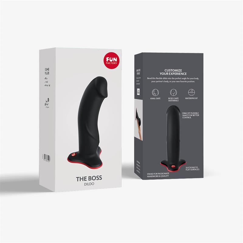 The Boss Stud Dildo Black - Imagen 5
