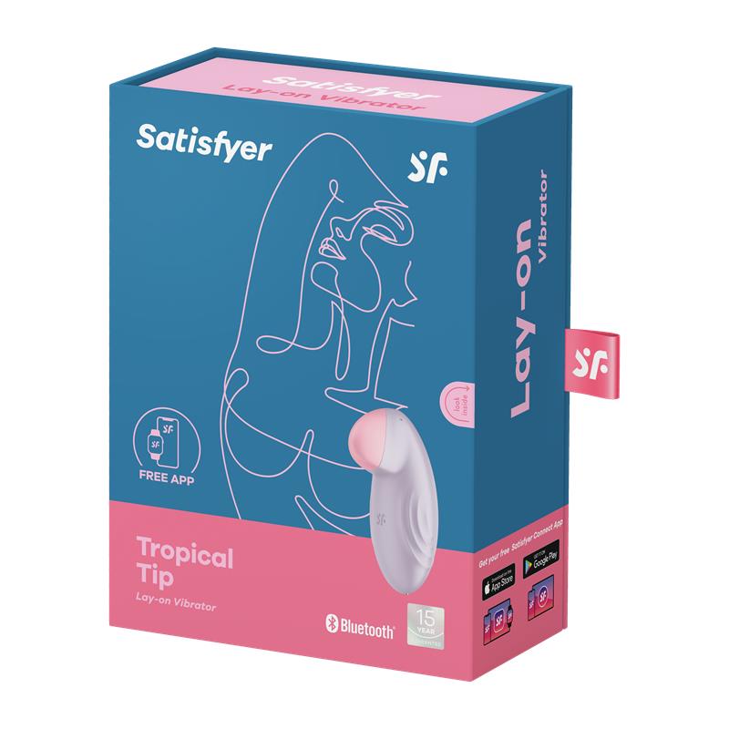 Tropical Tip con APP Satisfyer Connect Lila - Imagen 8