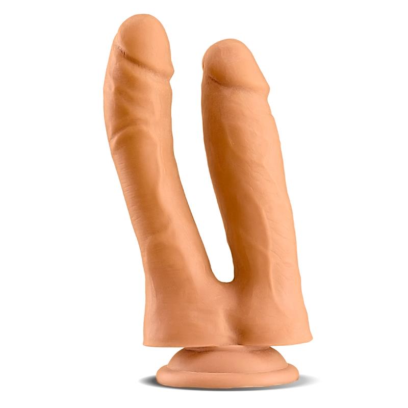 Twin Dildo Doble Realista 7.1 Natural - Imagen 3