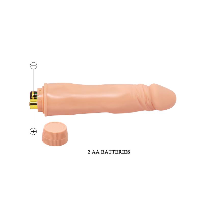 Vibrador Color Natural 21.5 cm - Imagen 3