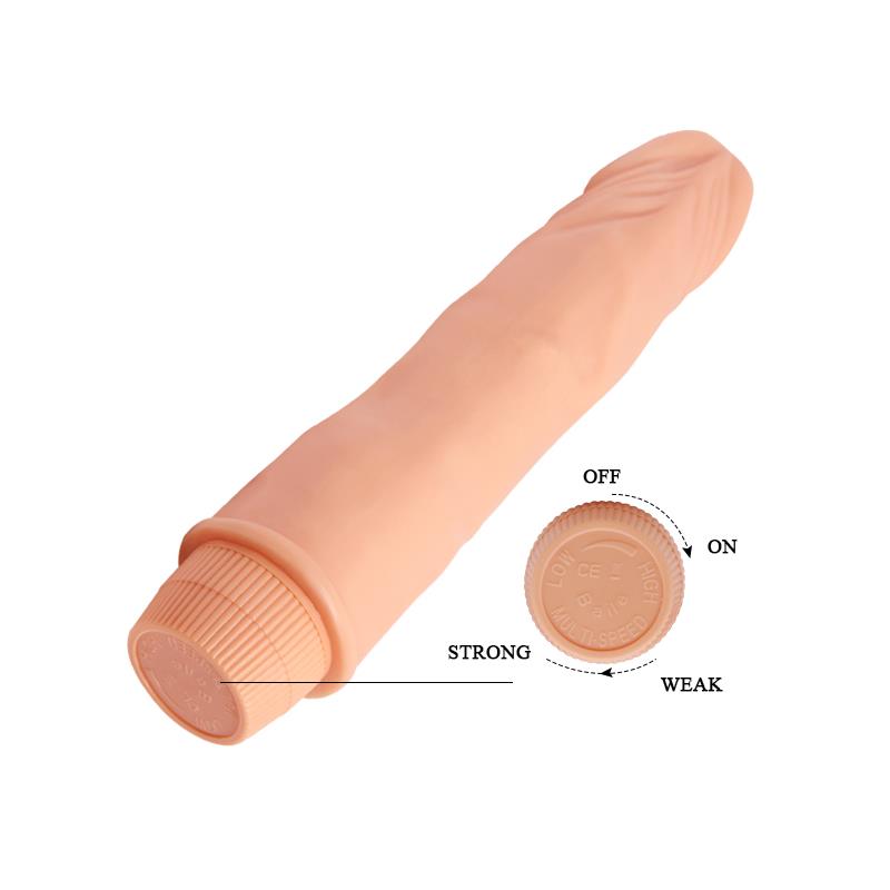 Vibrador Color Natural 21.5 cm - Imagen 6