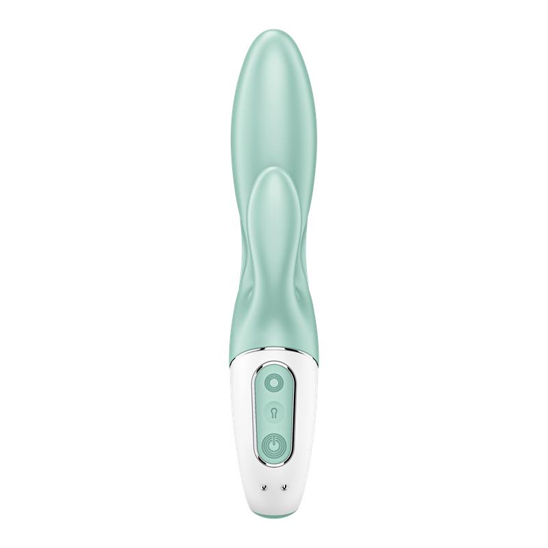 Vibrador con Funcion de Inflado Air Pump Bunny 5 con APP Satisfyer Connect - Imagen 8