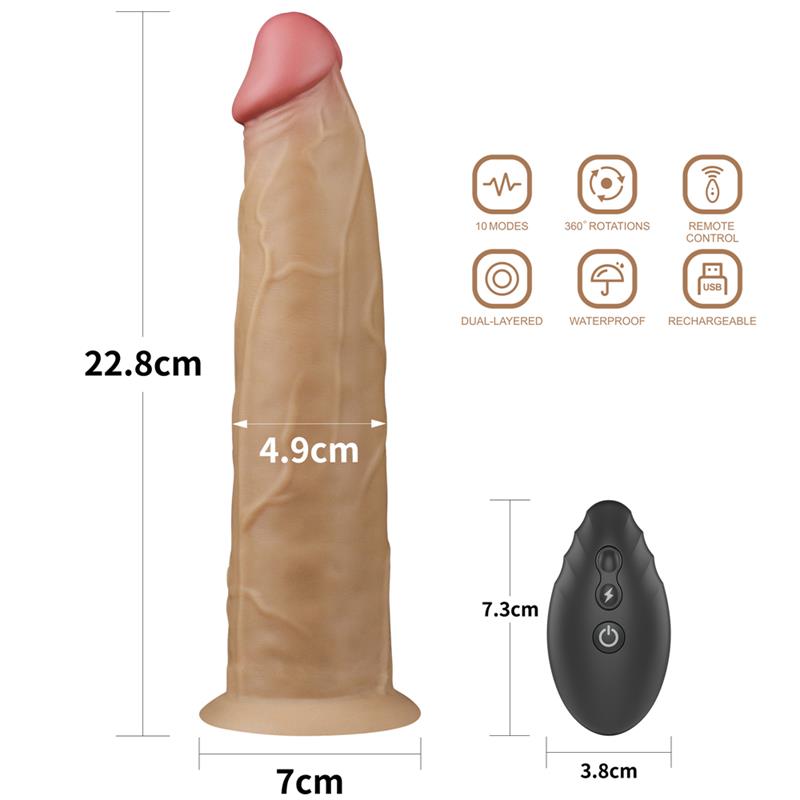 Vibrador con Rotación Doble Capa 9 - Imagen 11