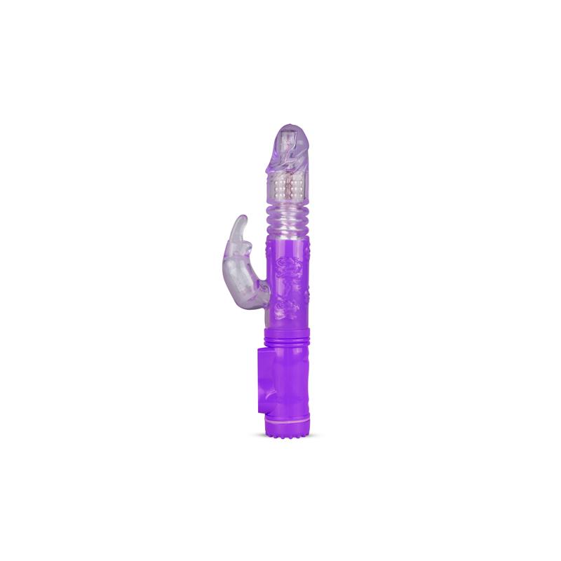 Vibrador Percutador y Bolas Rotadoras Púrpura - Imagen 4