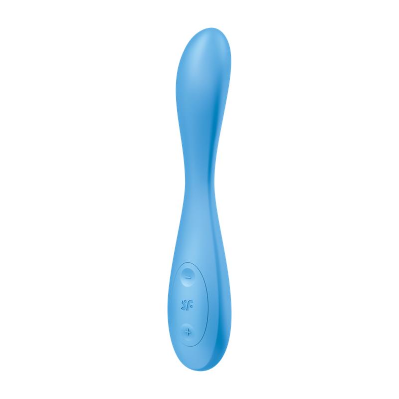 Vibrador G-Spot Flex 4 con APP Satisfyer Connect Azul - Imagen 5