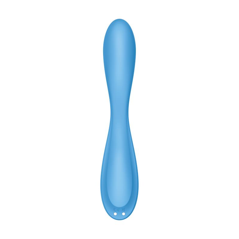 Vibrador G-Spot Flex 4 con APP Satisfyer Connect Azul - Imagen 7
