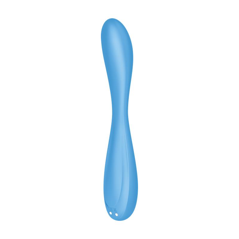 Vibrador G-Spot Flex 4 con APP Satisfyer Connect Azul - Imagen 8