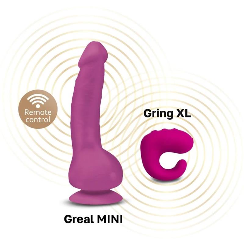 Vibrador Greal Mini Fuchsia - Imagen 3