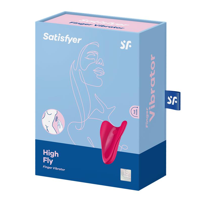 Vibrador High Fly Rojo - Imagen 3