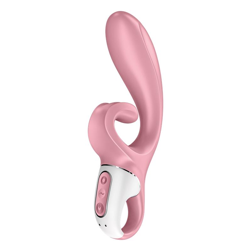 Vibrador Hug Me con APP Satisfyer Connect Rosa - Imagen 3