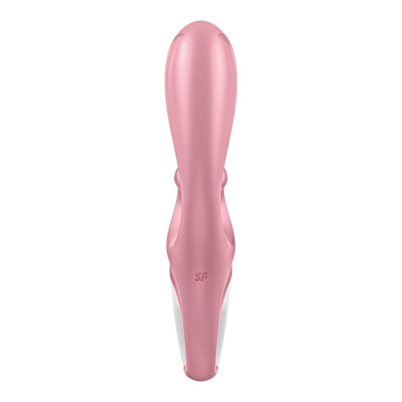 Vibrador Hug Me con APP Satisfyer Connect Rosa - Imagen 4