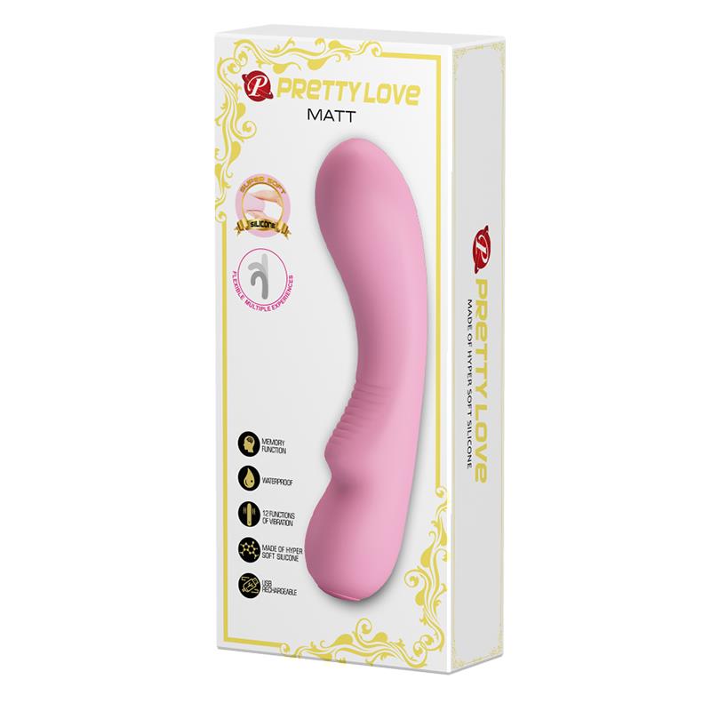 Vibrador Matt Smart Memory Function Rosa - Imagen 4