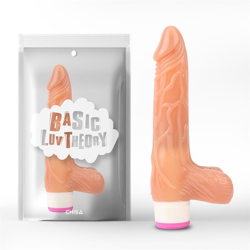 Vibrador Multi Velocidad Realista 20 cm Natural - Imagen 3