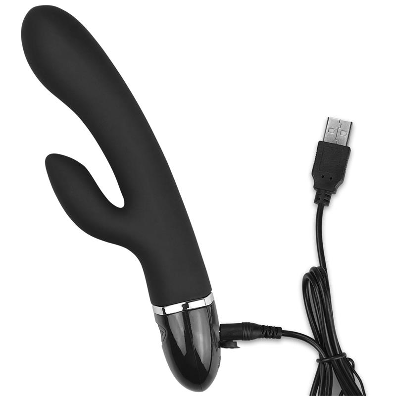 Vibrador O-Sensual Clit Duo Climax Negro - Imagen 6