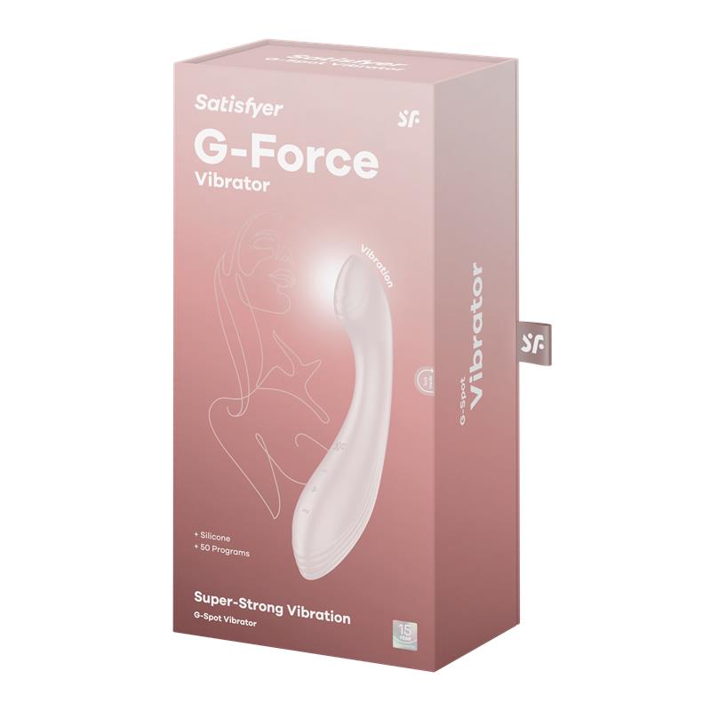 Vibrador para el Punto G - G-Force Beige - Imagen 4
