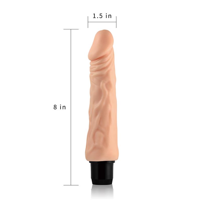 Vibrador Real Feel 8 Natural - Imagen 8