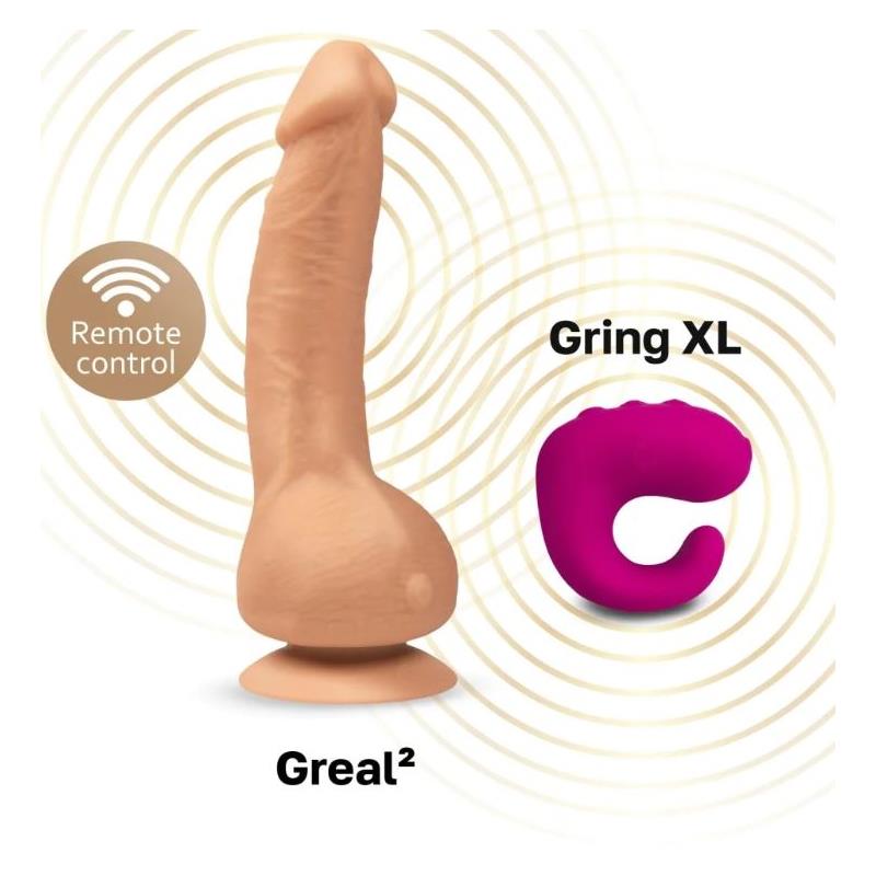 Vibrador Realista Greal Mini Flesh - Imagen 5