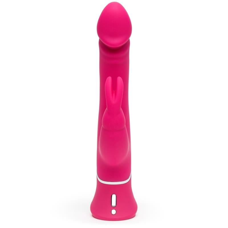 Vibrador Realistic Dual Density Rabbit Rosa - Imagen 6