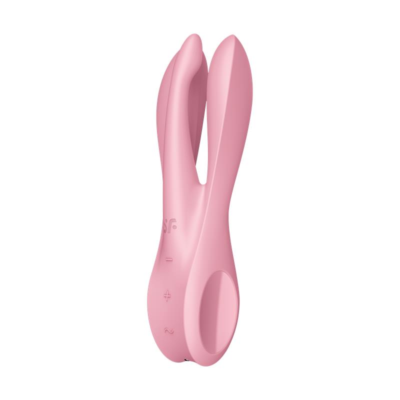 Vibrador Threesome 1 Rosa - Imagen 6