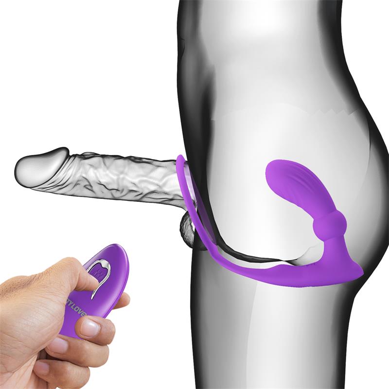 Warren Plug Anal y Anillo para el Pene con Vibración y Pulsación a Control Remoto - Imagen 9