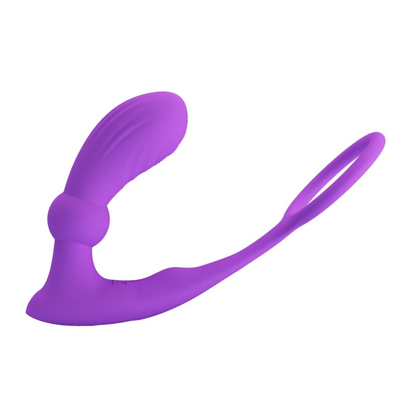 Warren Plug Anal y Anillo para el Pene con Vibración y Pulsación a Control Remoto - Imagen 4