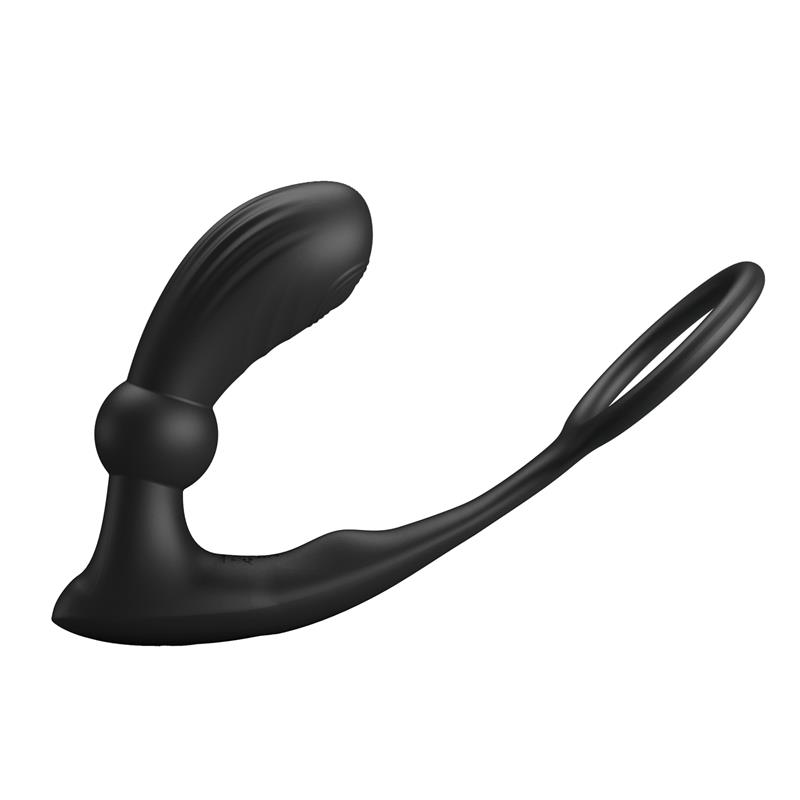 Warren Plug Anal y Anillo para el Pene con Vibración y Pulsación a Control Remoto - Imagen 5