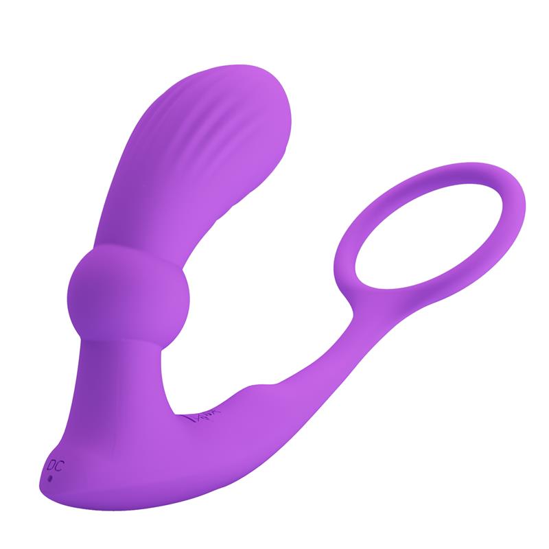 Warren Plug Anal y Anillo para el Pene con Vibración y Pulsación a Control Remoto - Imagen 7