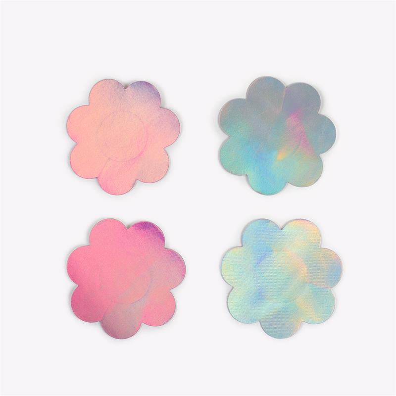 Wow Boobs! Pezoneras Flores Holográficos - Imagen 6