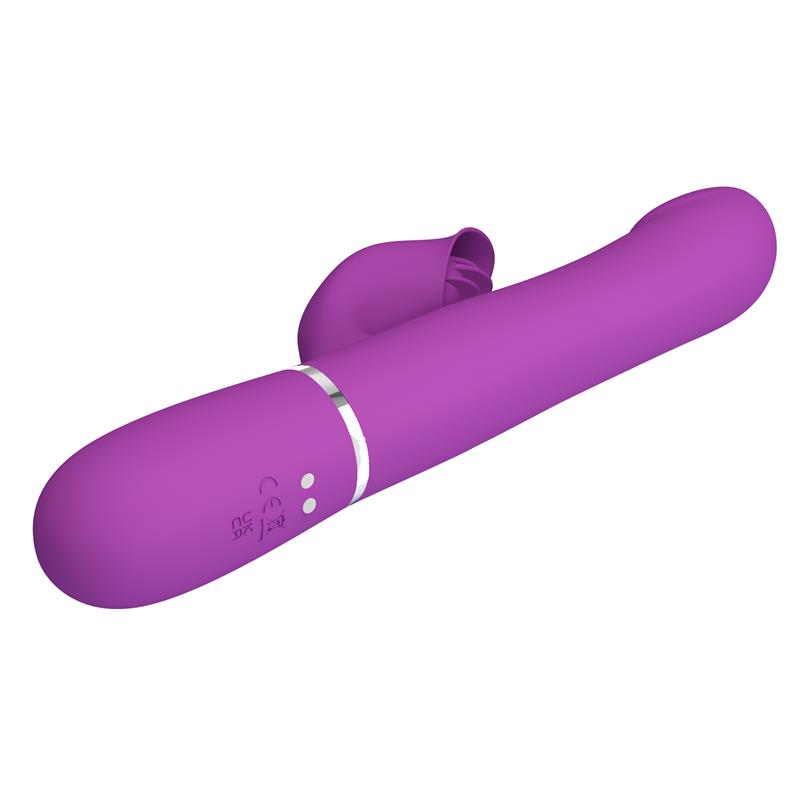 Zalin Vibrador con Bolas Rotatorias y Lengua - Imagen 3