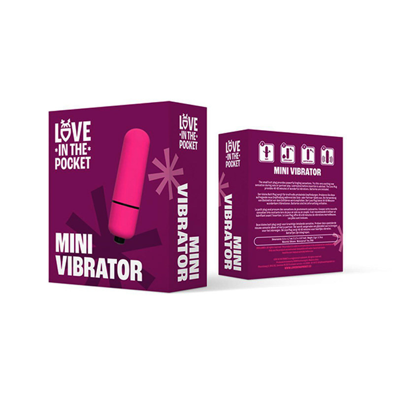 Love Bullet vibro tingling vibrator bala rosa