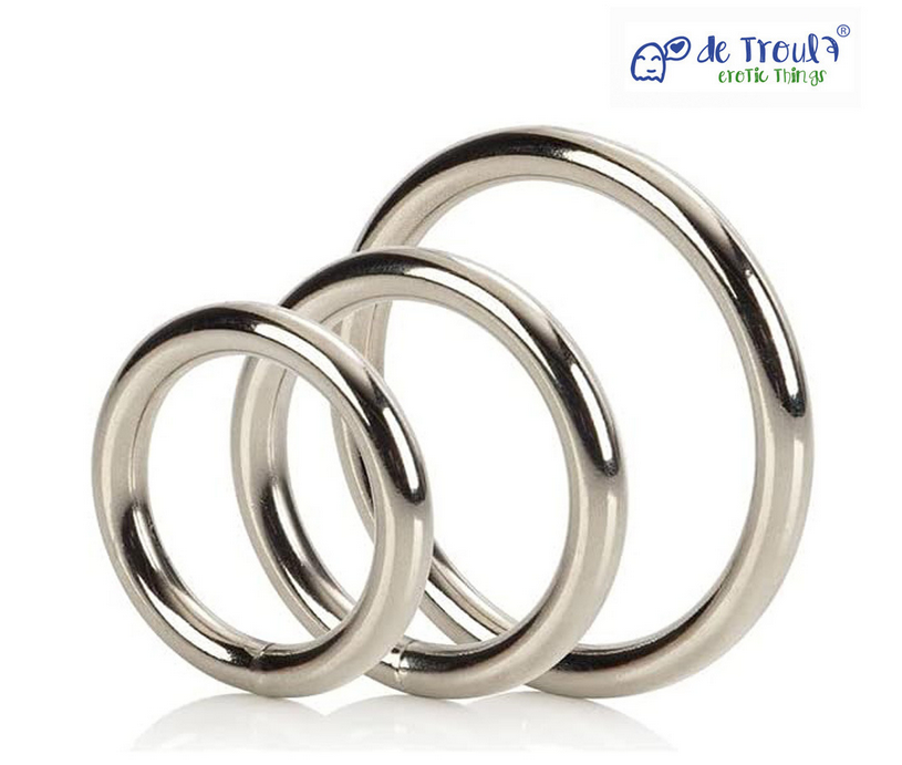 ANUBIS set de 3 anillas de metal De Troula