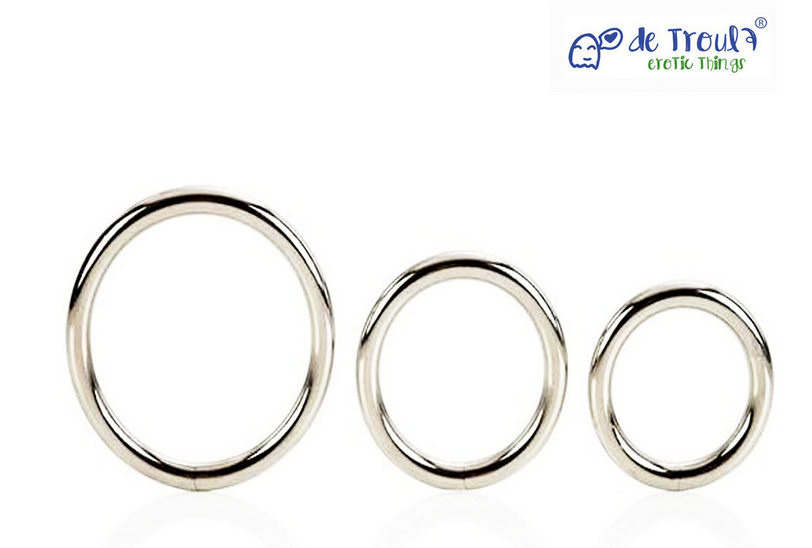 ANUBIS set de 3 anillas de metal De Troula - Imagen 4