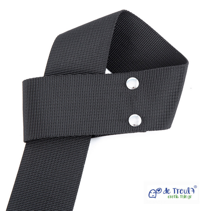 CRUZ hogtie ataduras muñecas y tobillos naylon De Troula - Imagen 6