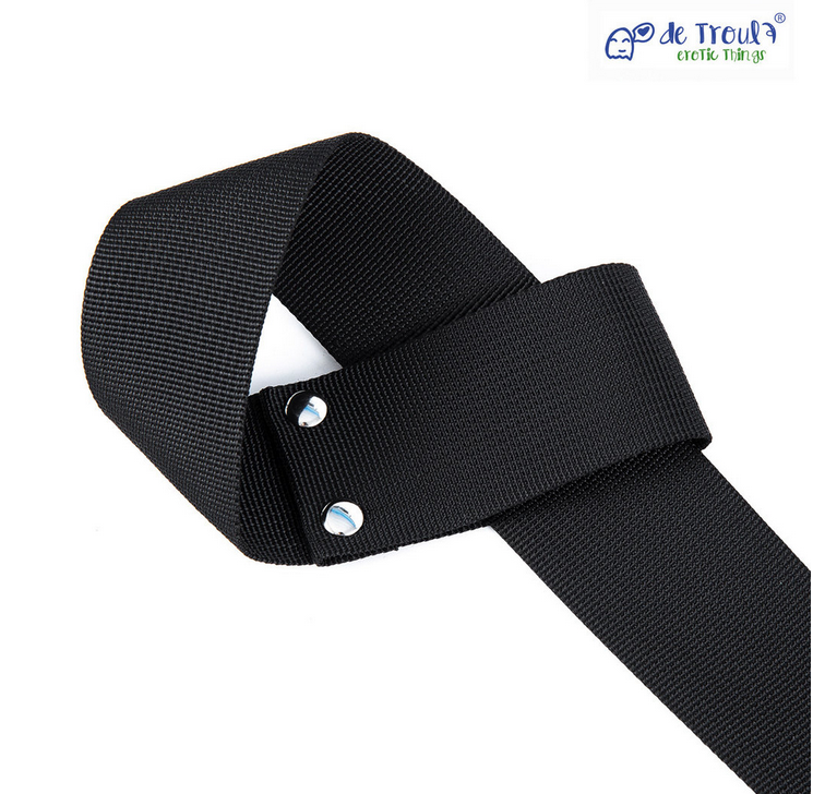 CRUZ hogtie ataduras muñecas y tobillos naylon De Troula - Imagen 5