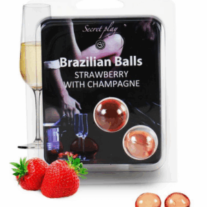 Set 2 Brazilian Balls Fresas con Cava