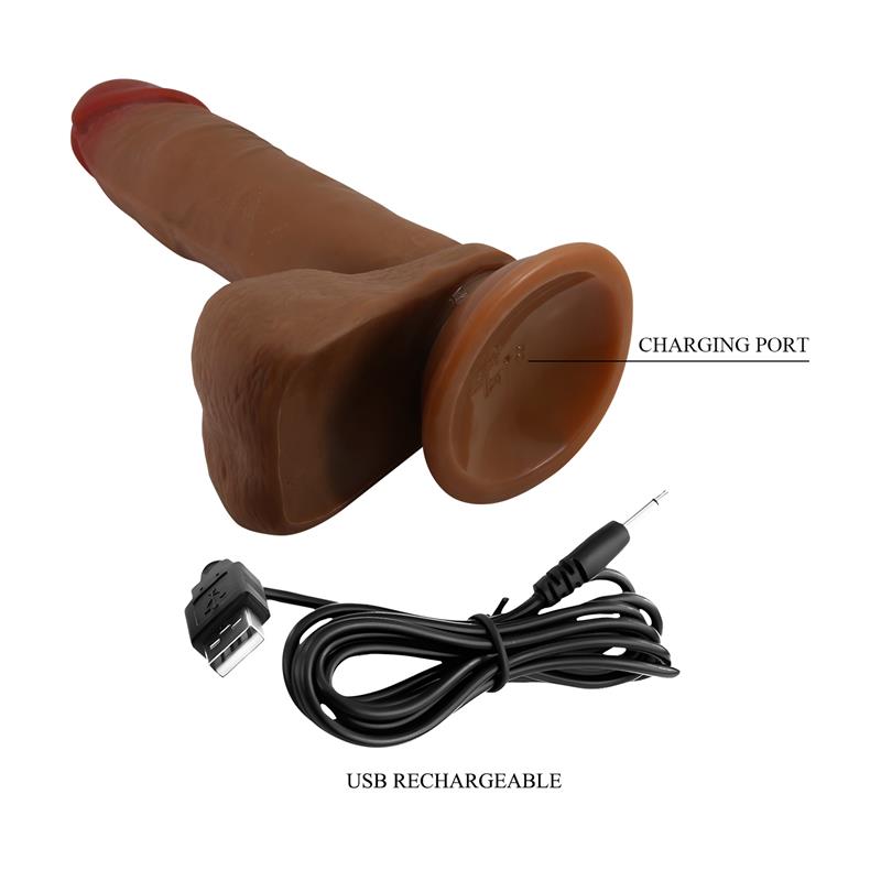 Abel Vibrador Realista con Rotación y Thrusting - Imagen 8