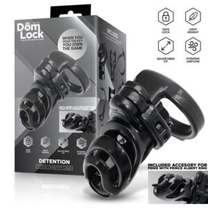 Detention Jaula para el Pene con Accesorio para Prince Albert