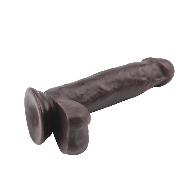 Dildo Dual Density Fashion Dude 17.8 x 4 cm Marron - Imagen 3
