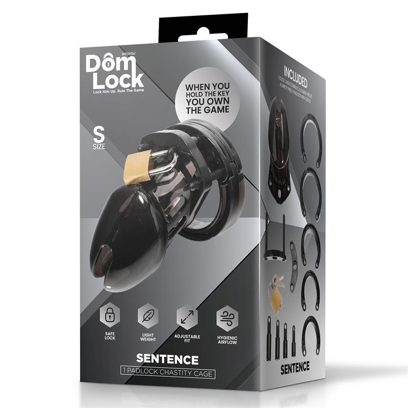 Sentence Jaula para el Pene Talla S - Imagen 5