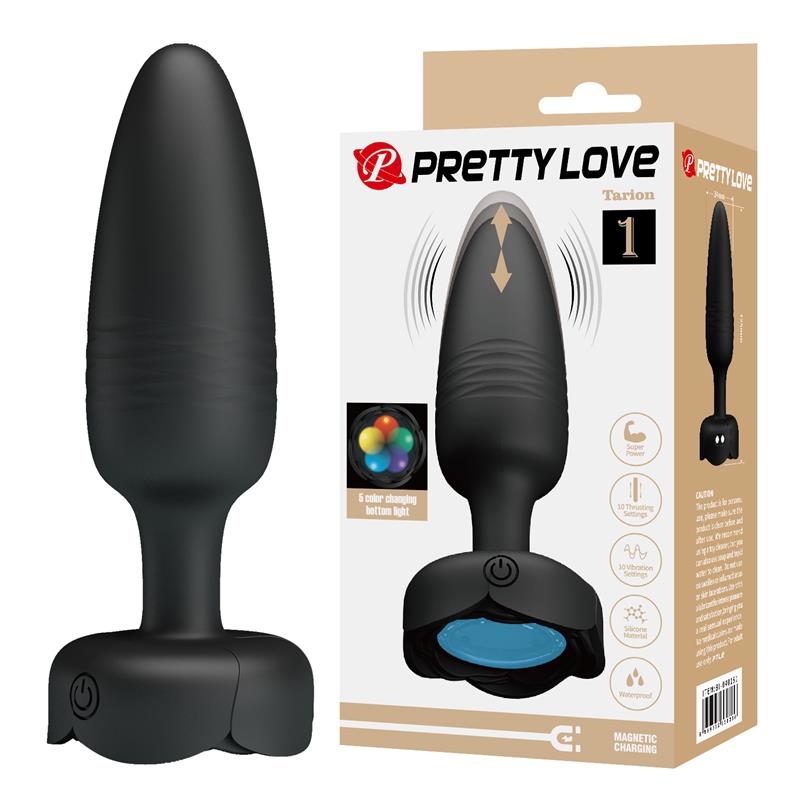 Tarion Plug Anal con Vibración y Thrusting
